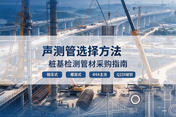 祁阳声测管选型标准