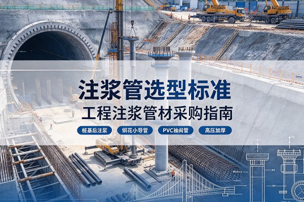 祁阳注浆管选型标准
